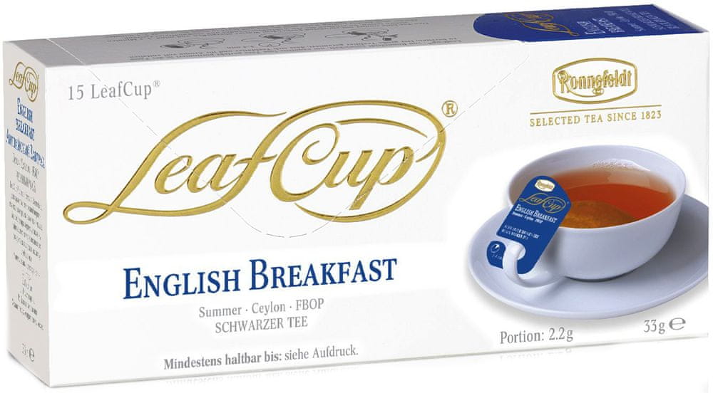 Ronnefeldt LeafCup English Breakfast - 15 porcií
